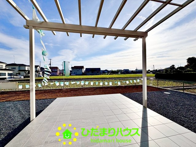 ワイウッドコート羽生市須影第１期　新築一戸建て　02のバルコニー|開放感のあるバルコニー！