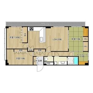【間取り】 | アビタシオン土田