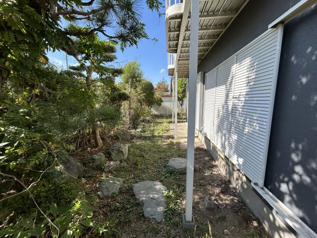 守谷市みずき野７丁目の一戸建ての庭|お庭です