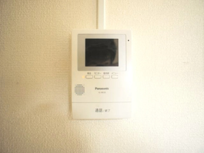 【セキュリティ】 | 鹿沼千渡戸建貸家 | 訪問者の確認ができるTVドアホン付きです♪