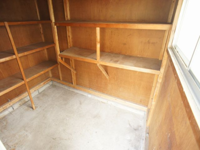 【設備】 | 鹿沼千渡戸建貸家 | 外物置があります。
