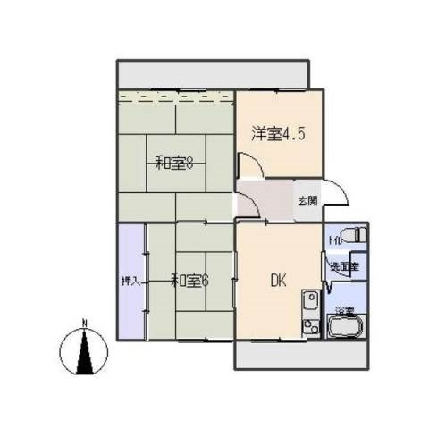 サンシャイン緑丘の間取り