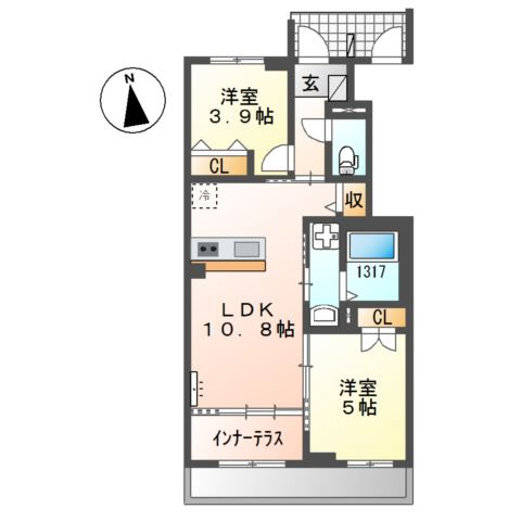 SunElin・Lupinus（サンエリン・ルピナス）の間取り