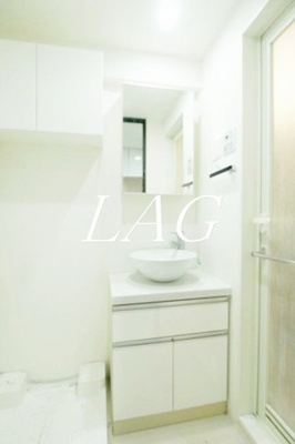 【洗面所】 | プレミアムキューブ大崎DEUX | 独立洗面台です。