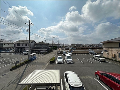 【バルコニー】 | ディアクレスト Ｆ | バルコニーからの眺望