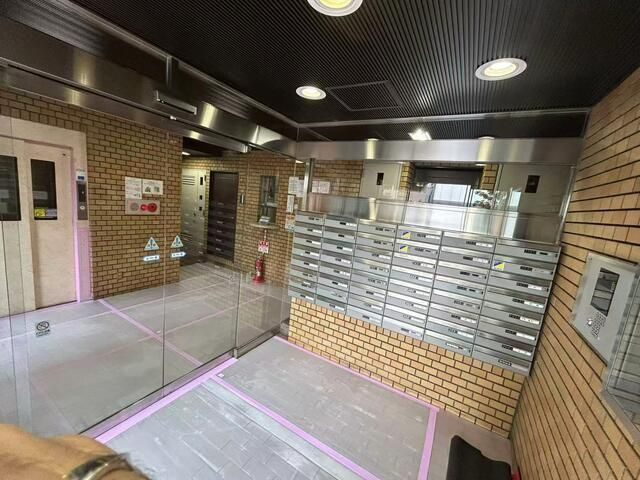 ライオンズマンション文京第２のロビー