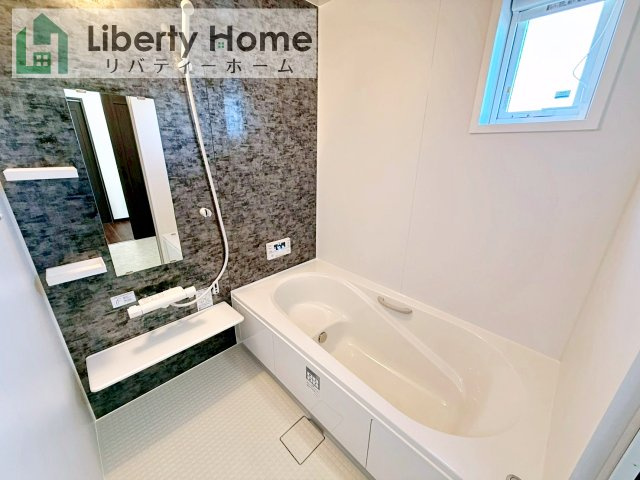 坂東市沓掛　新築戸建の浴室