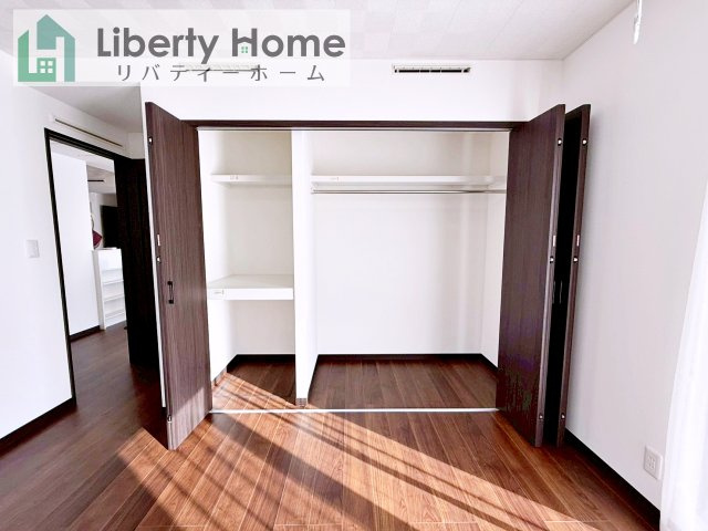 坂東市沓掛　新築戸建の収納