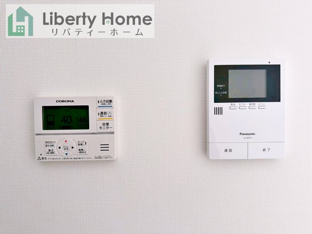 坂東市沓掛　新築戸建のセキュリティ