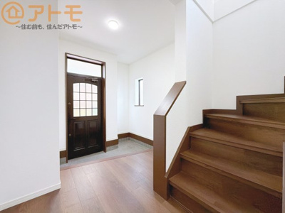 【玄関】 | 焼津市本町3丁目　中古戸建 | ダブルロックで防犯性が高い玄関ドアです！