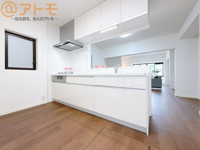 【キッチン】 | 焼津市本町3丁目　中古戸建 | 対面式のキッチンはリビングを見渡すことができるので安心♪家族の会話も増えそうですね♪