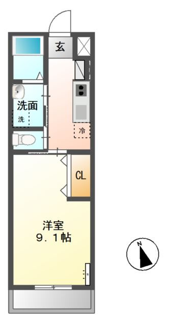 フランシーズの間取り