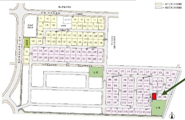 サザンタウンやはば again 区画No.2-87の周辺