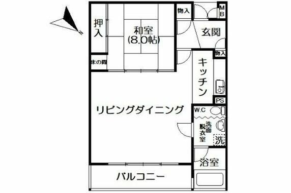 ヴィラ南熱海の間取り