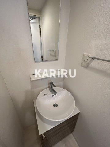 エスリード新大阪グランファーストの洗面所|同施工