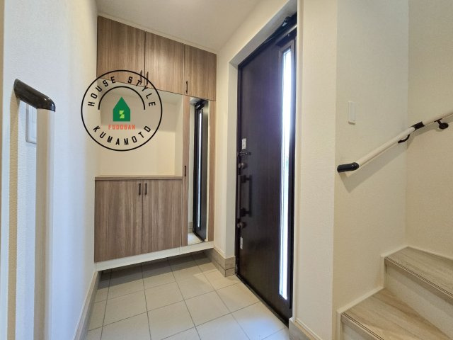 熊本市西区池田3丁目第1-２棟（1号棟）の防犯設備|二重ロックでしっかり防犯対策ができます。