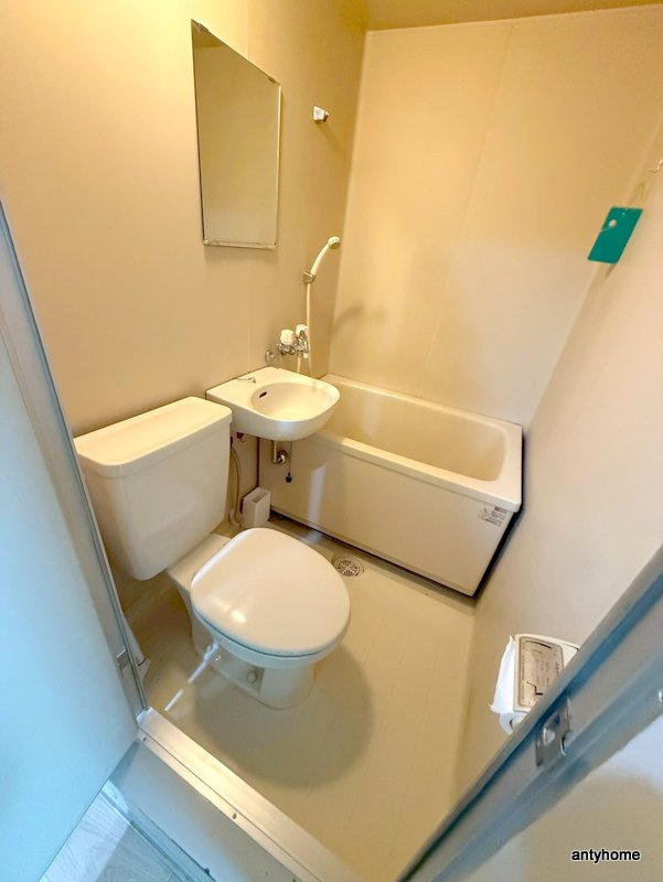 京橋マンション　仲介手数料無料の浴室