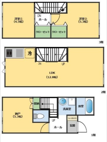 ☆E号室：65.00㎡☆