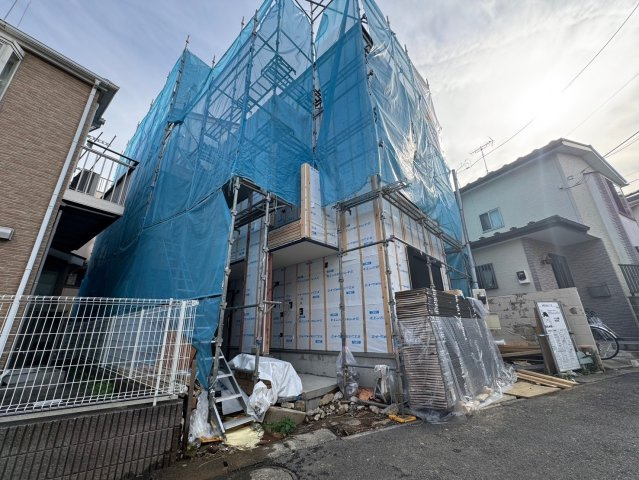 川崎市多摩区枡形３丁目のアパートの外観