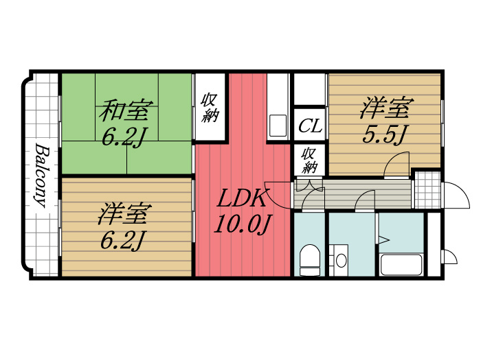 【間取り】