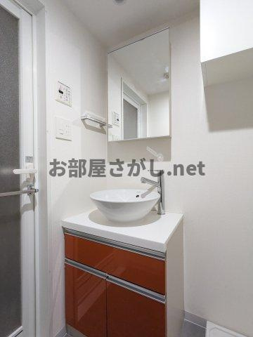  プレミアムキューブミシュクの洗面所|使いやすい洗面所です