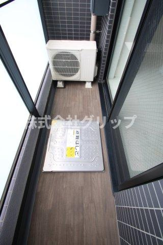 Le'a横濱山手壱番館のバルコニー