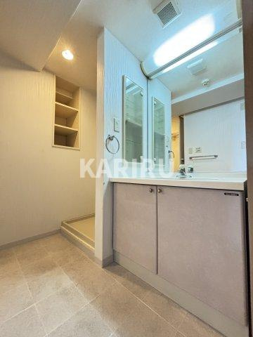 リバーカントリーガーデン京橋の洗面所