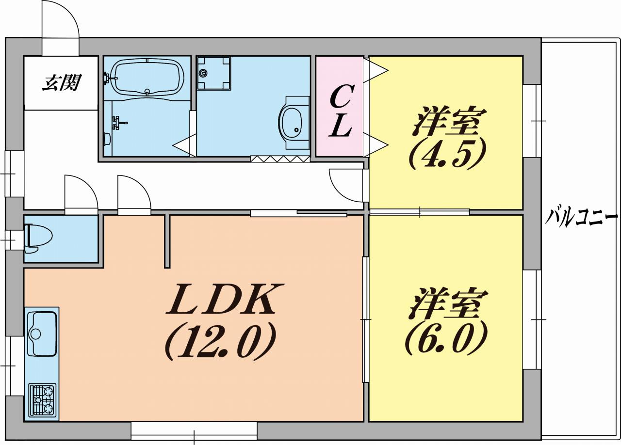 ウィングパレスの間取り
