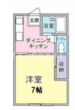 【間取り】 | サンハイツコーノ