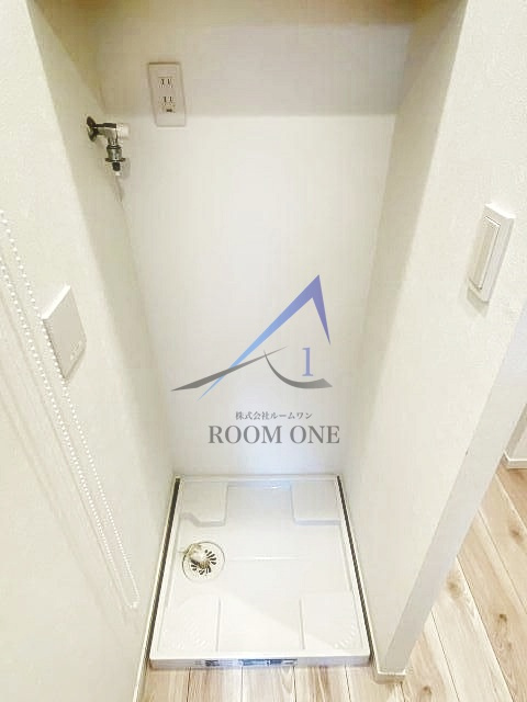 錦糸町第７ウィーンハイツの設備|洗濯機置き場です。