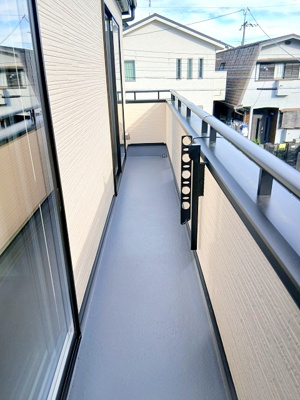 【バルコニー】 | 八幡長田　新築一戸建て