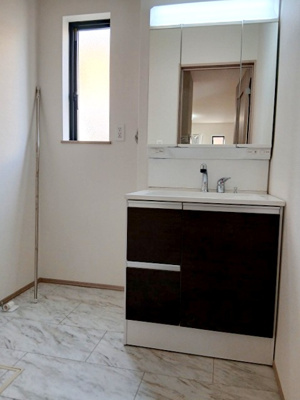 【独立洗面台】 | 八幡長田　新築一戸建て