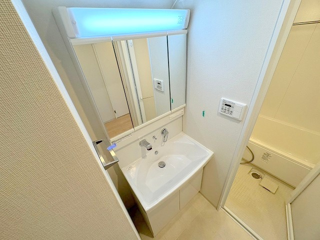 メゾンドボヌールの独立洗面台