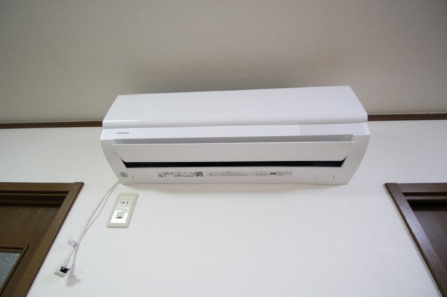藤香ハイツⅢの設備|エアコン各部屋設置