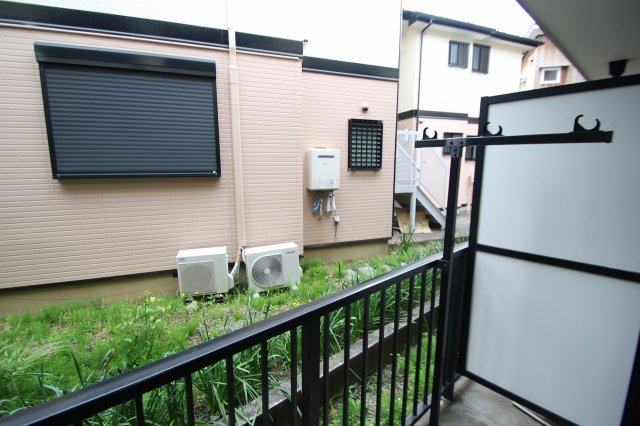 藤香ハイツⅢのバルコニー