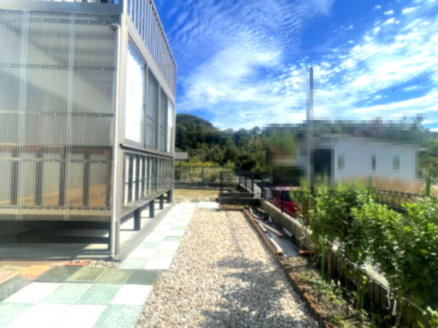 高島市マキノ町蛭口中古戸建の庭