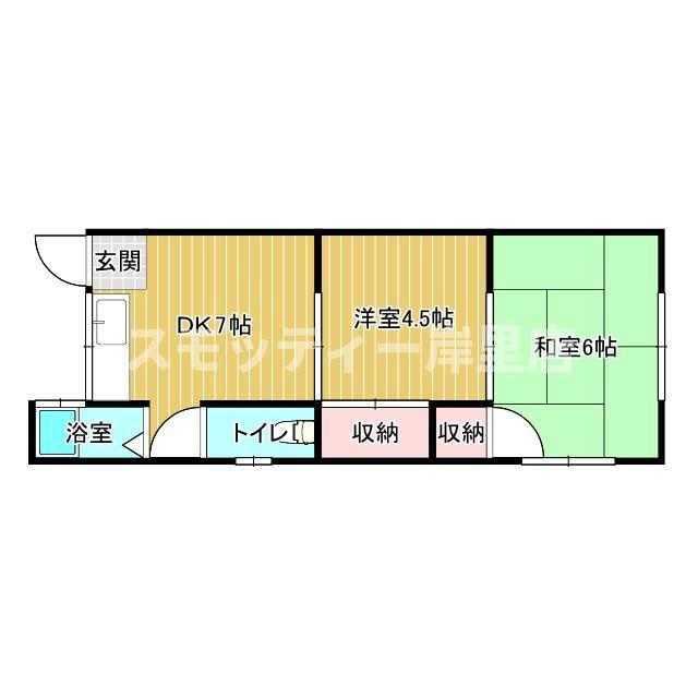 太平マンションの間取り