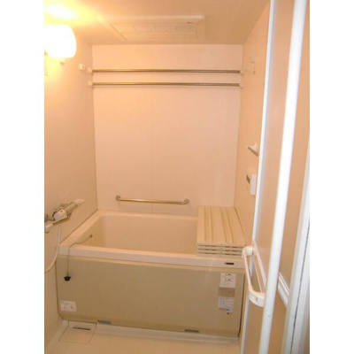 【浴室】 | コーポレート鶴瀬 | 落ち着いた空間のお風呂です