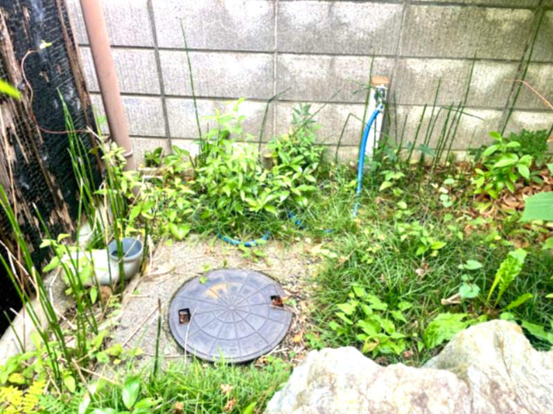 高島市新旭町藁園中古戸建の設備|立水栓