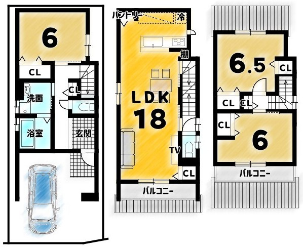 紫野中柏野町　建築条件付土地