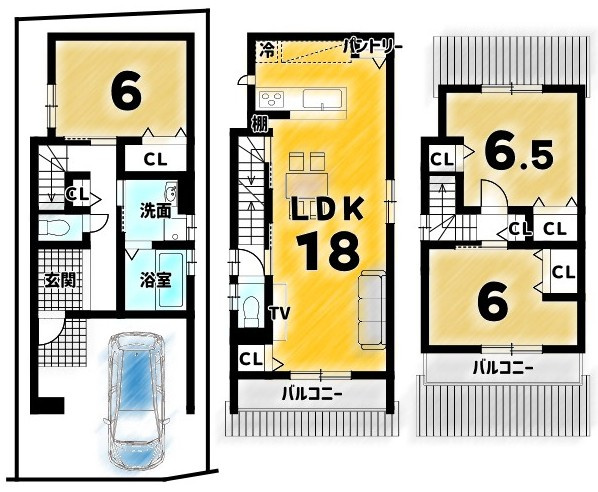 紫野中柏野町　建築条件付土地