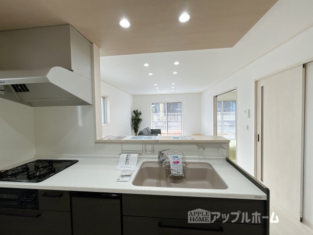 【新築戸建】深谷市宿根　全５棟の洗面所|たっぷり収納スペースもあり