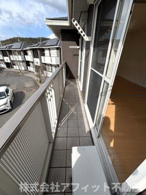 【バルコニー】 | ヴィラージュC | 南西向き