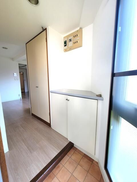 ボアヴェール桜木の玄関