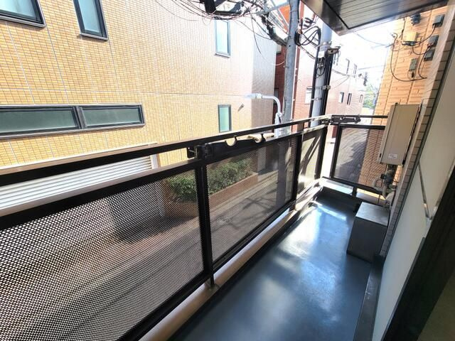 ボアヴェール桜木のバルコニー