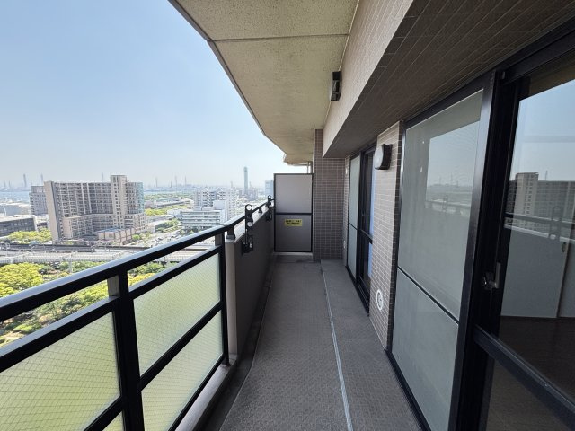 広いバルコニー★