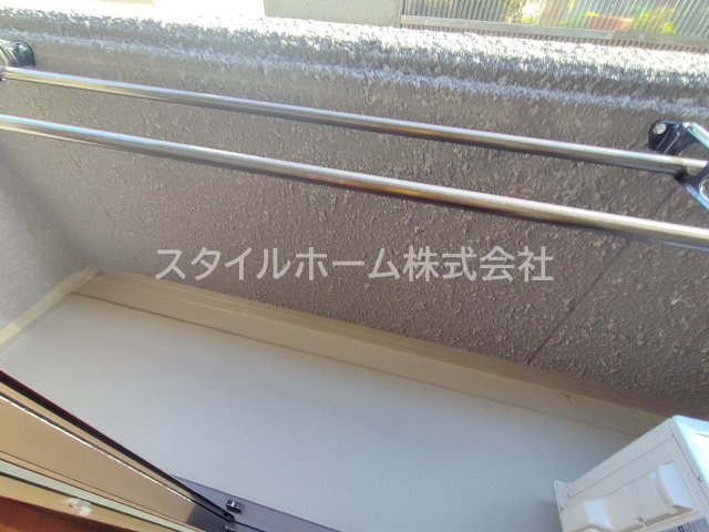 セザンヌ飯村　Bのバルコニー