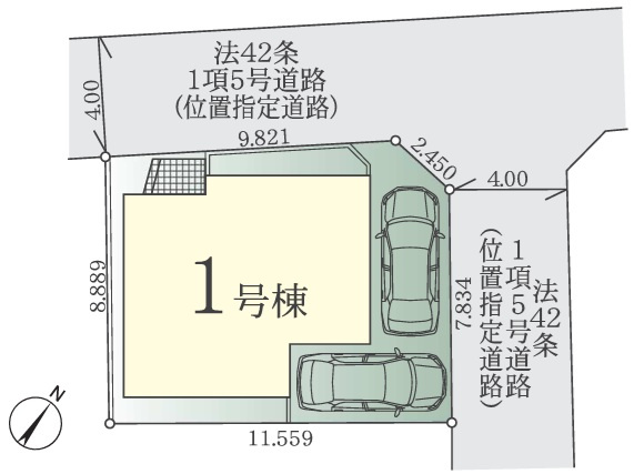 【区画図】 | 船橋市新高根３丁目１期