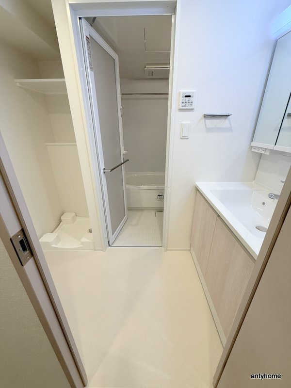 スプランディッド玉造DUE　仲介手数料無料の洗面所