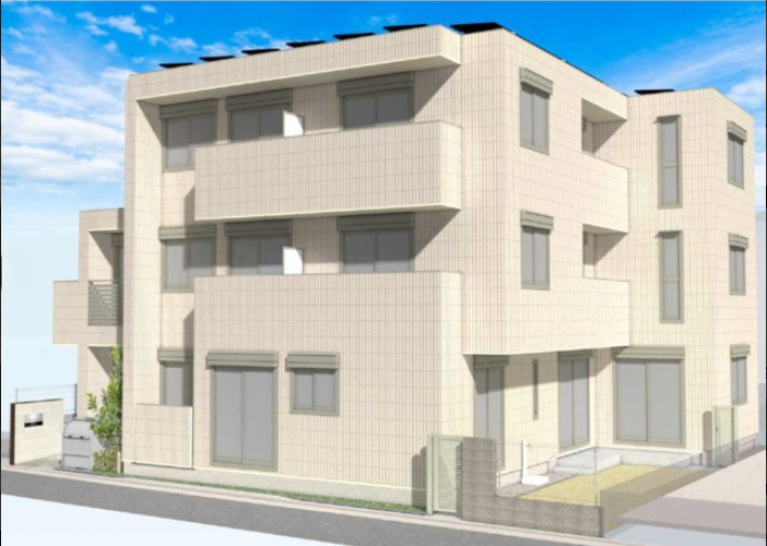 （仮称）南小岩5丁目メゾンの外観パース